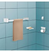 KIT DE ACCESORIOS PARA BAÑO 4 PIEZAS ABS ITALGRIF