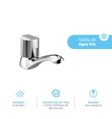 LLAVE PARA LAVATORIO BUZIOS CROMADO ITALGRIF