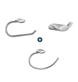 COMBO ACCESORIOS BAÑO OVAL MARCA VAINSA