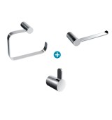 COMBO KIT ACCESORIOS BAÑO ACAPULCO MARCA ITALGRIF