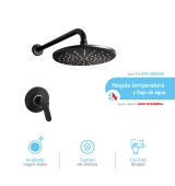 MONOCOMANDO DUCHA BLACK TAHITI ITALGRIF