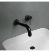MONOCOMANDO A LA PARED PARA LAVATORIO LEVER BLACK