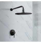 MONOCOMANDO DE DUCHA CON SALIDA ESPAÑOLA LEVER BLACK